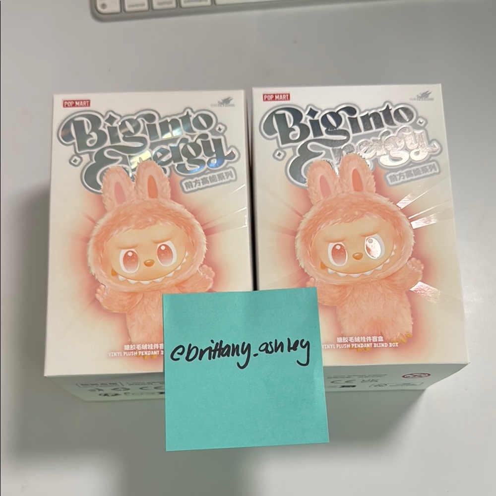 Labubu Big Into Energy - Happiness (NIB)